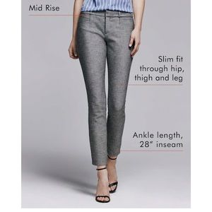 Grey Banana Republic Sloan Pants